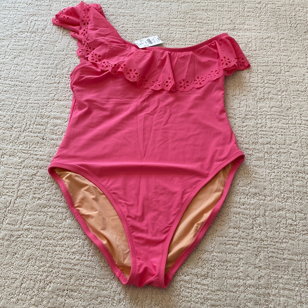 One shoulder JCrew swimsuit